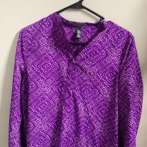 Ralph Lauren purple Blouse